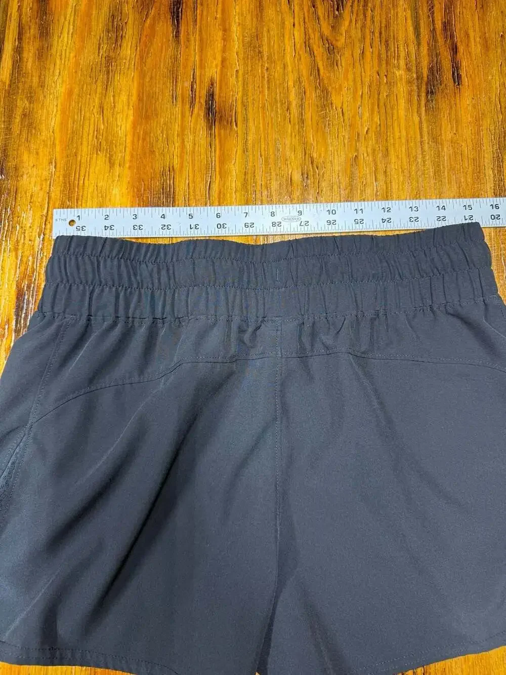 Reebok Shorts Size L Black Activewear Running Drawstring